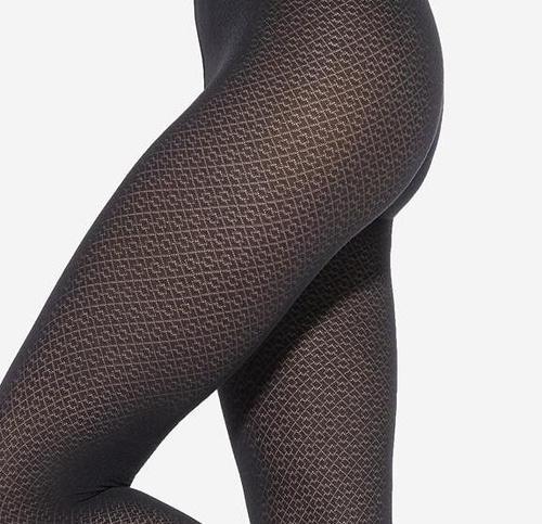 Loretta 158 Rajstopy damskie Gatta – 50 den, wzorzyste, matowe - nero 