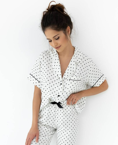 Chanel Piżama damska  Sensis -śmietankowy