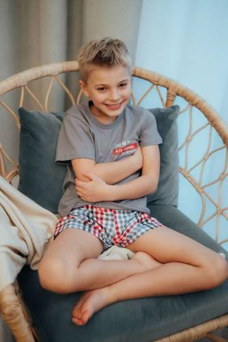 4432 Piżama dziecięca Unisex Doctor Nap - grey