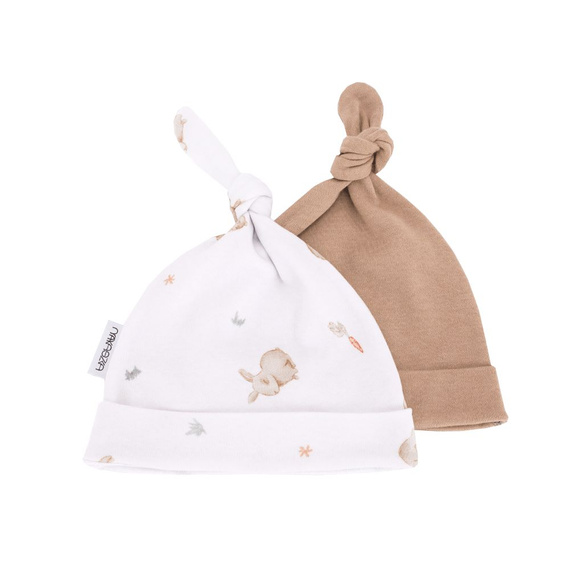 Honey Bunny Czapka niemowlęca - Makaszka