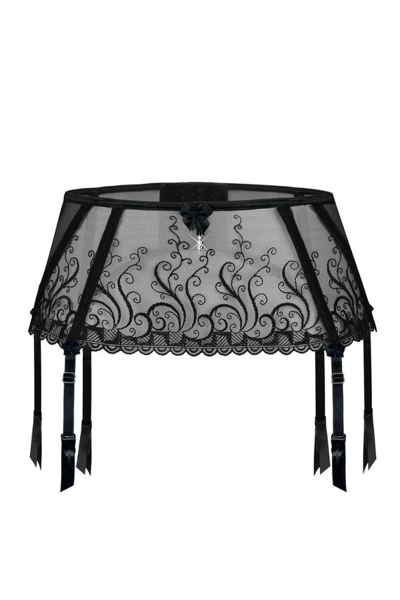 Anuk Pas do pończoch Róża ecru