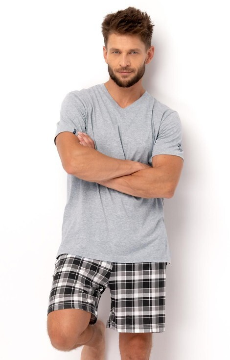 MNS 460 Piżama Męska Key - szara