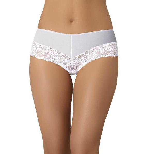 141 Amur szorty koronkowe Teyli - biały