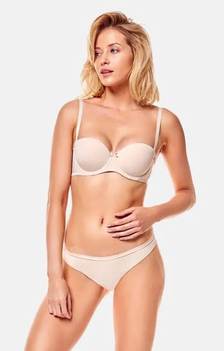 23446 Raff Biustonosz bardotka Henderson beżowy