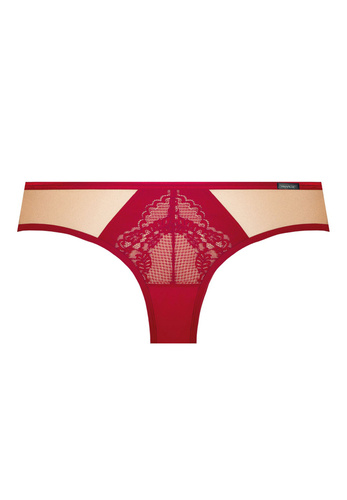 Casilda Figi Damskie Brazyliany Nipplex czerwony