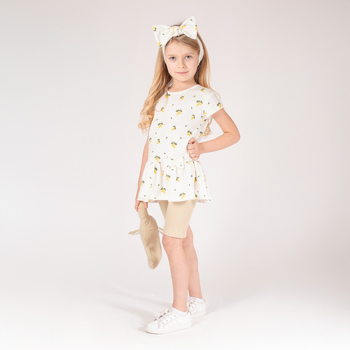 212200 Kolarki Legginsy "Tola" Nicol - beżowy