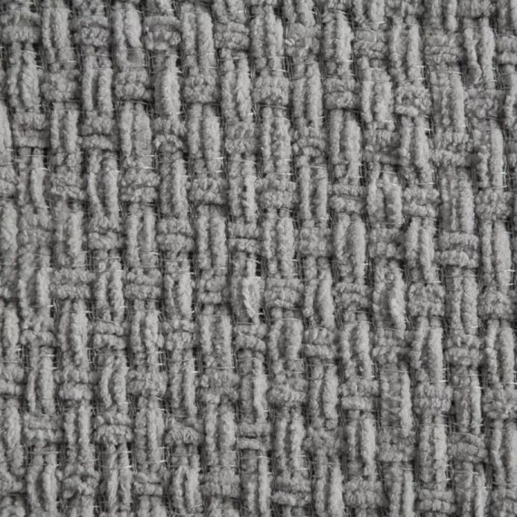 Suzi Koc narzuta tkana z frędzlami Eurofirany popielaty