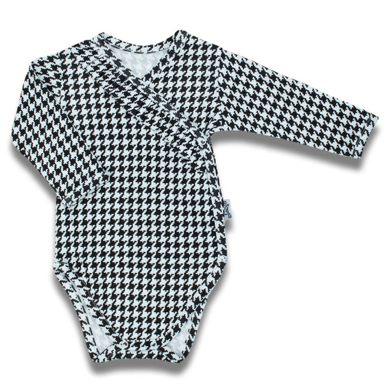 198102 Viki Kopertowe Body z długim rękawem Nicol