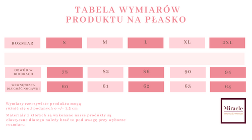 977 Legginsy ciążowe 7/8 MIRACLE- grafit