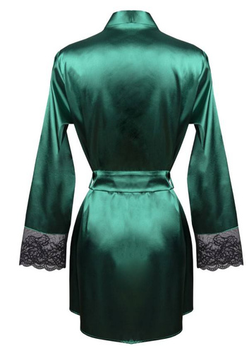 Hailey Satynowa Podomka damska DKaren - zielony 