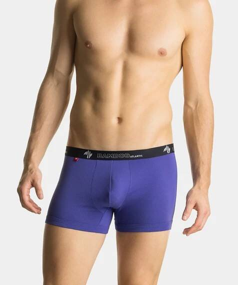 2MH-1187 A'2 Bokserki męskie Atlantic - granatowy-fioletowy