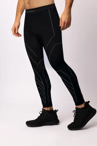 Rapid Spodnie termoaktywne męskie Spaio black/grey