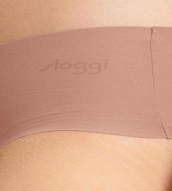 Zero Modal 2.0 Hipster Figi Damskie Sloggi - Cameo brown