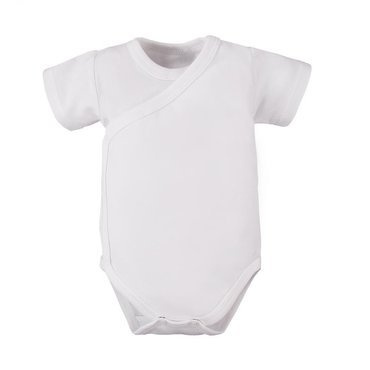 White Body Kopertowe, krótki rękaw Ewa Klucze- biały