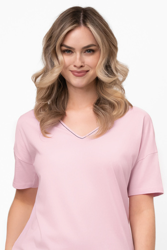 Piżama damska bawełniana Marisal – krótki rękaw, krótkie spodnie Italian Fashion  