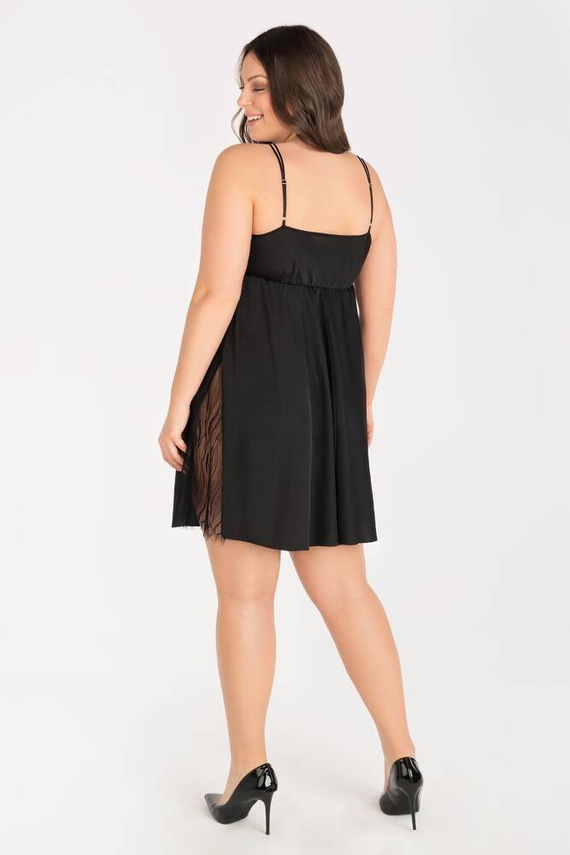 Gorsenia K 823 Inessa Koszula damska -czarny