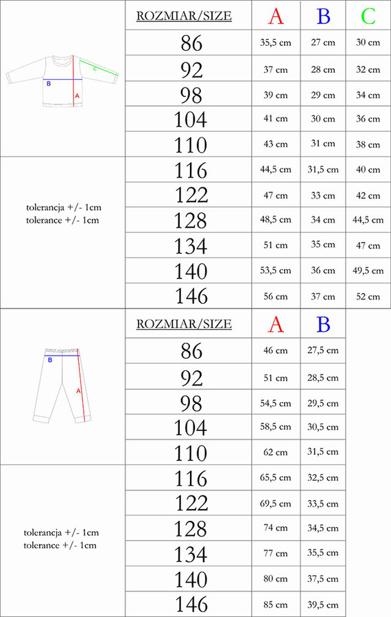 215036 Eddy Piżama dziecięca Nicol