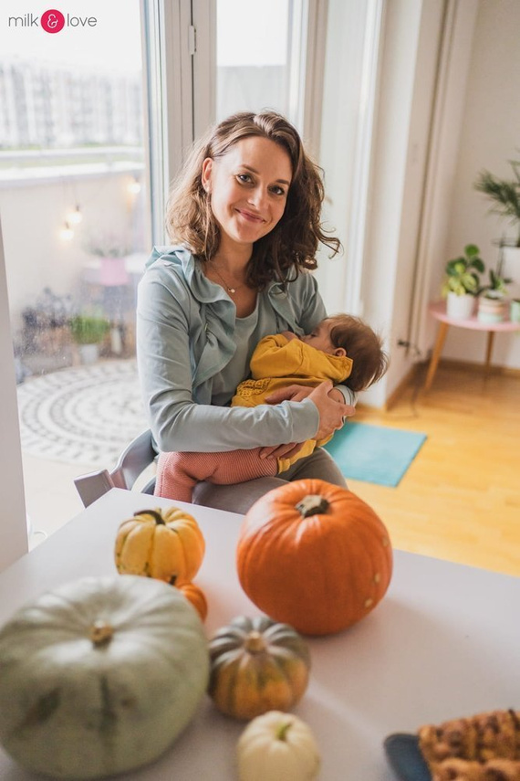 Milky Waves bluzka do karmienia Milk&Love dusty cedar