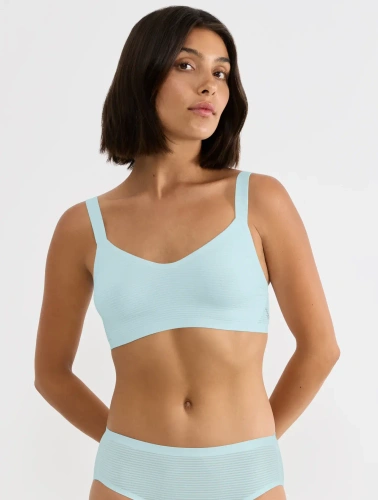Sloggi ZERO Feel Air bralette bezszwowy – lekki, oddychający fresh mint