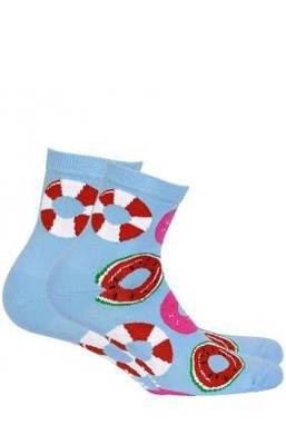 G84.01N Skarpety Damskie wzorowane Gatta 772 blue