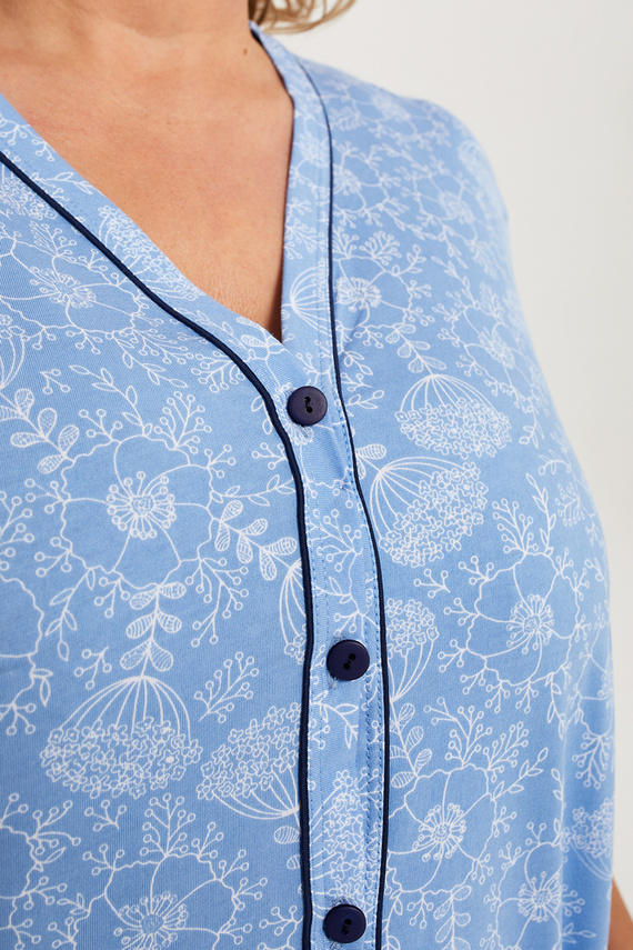 Jomala Piżama Damska 3/4 rękaw, 3/4 spodnie Italian Fashion