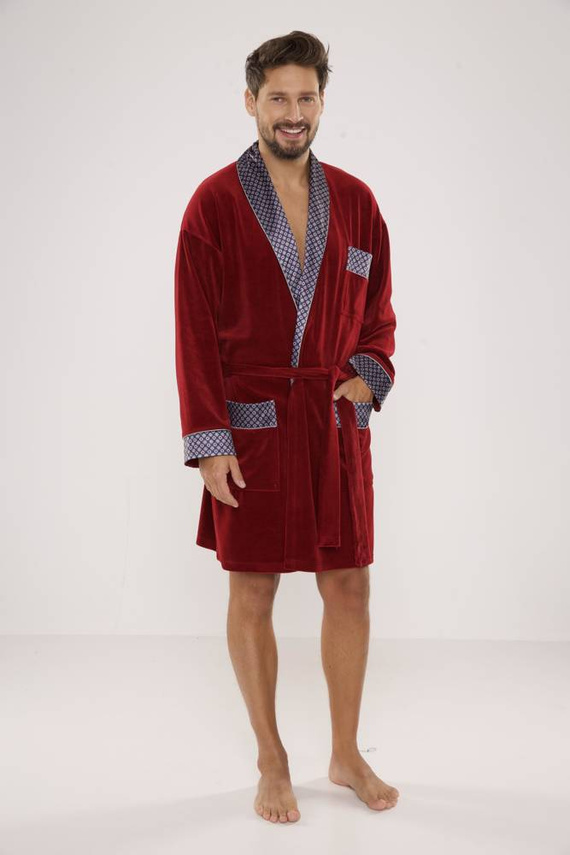 772 Bonjour szlafrok męski forex - bordo