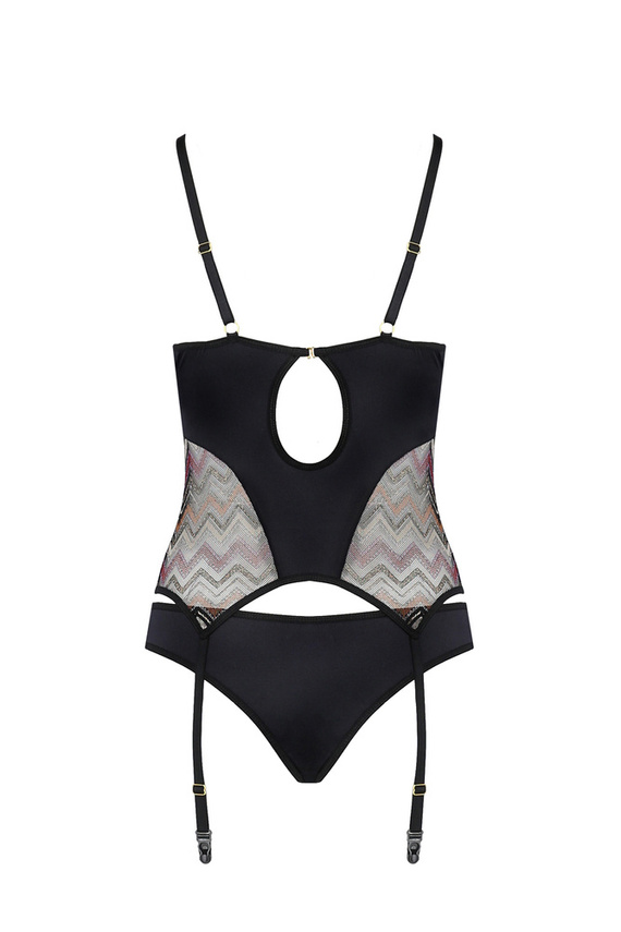 Lagerta Corset gorset damski Casmir czarny