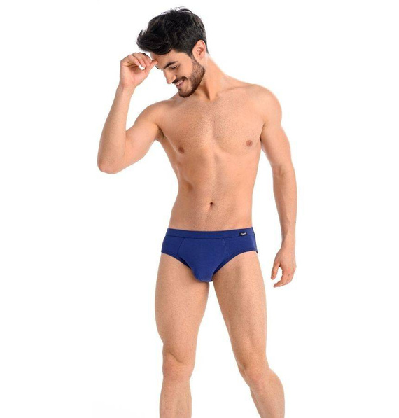 802-3 Toni Wielopak Slipów Męskich Teyli - jeans