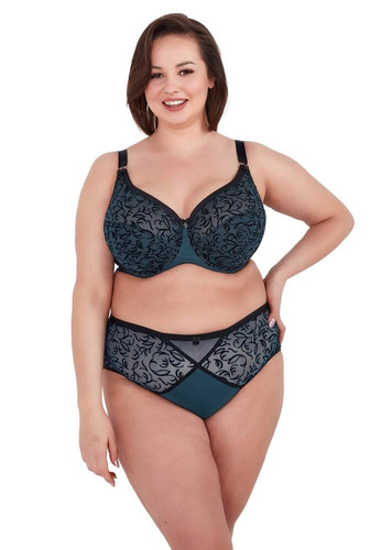 BS 1213  Adaline Maxi Biustonosz póusztywniany (semi soft)Gaia-turkusowy