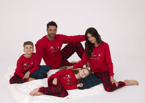 593/156 966/156 Celebrate Piżama chłopięca Cornette czerwony