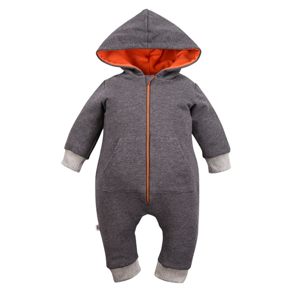 Hallo Kombinezon dresowy z kapturem Eevi - grafit