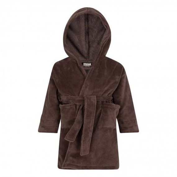 Bamboo Szlafrok dziecięcy bambusowy ByShelly - brązowy