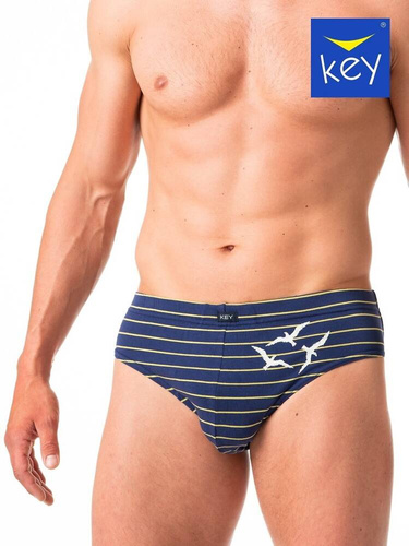 MPP 366 Slipy męskie 2-pak Key granatowy 