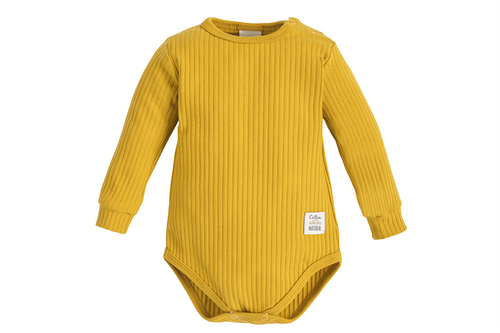 03234DRH "Natural Harmony" Body niemowlęce z długim rękawem Makoma honey