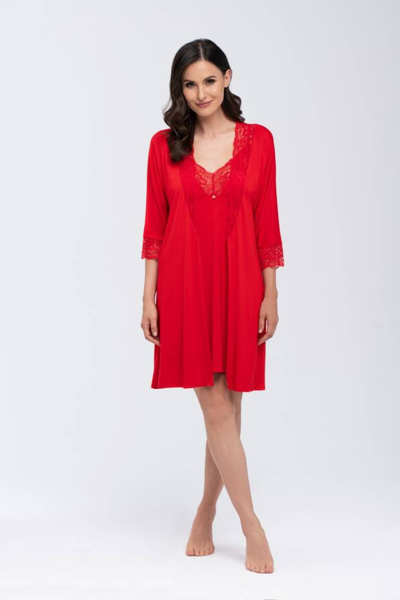 Monica Koszula Nocna Babella - czerwona