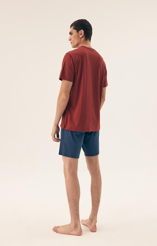 42614 Sleeper Piżama Męska Core Henderson -red