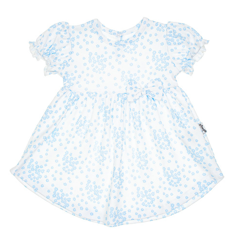 213167 Sukienka z krótkim rękawem "Nelly" Nicol - niebieski