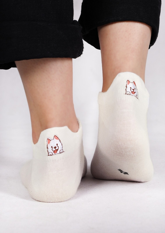 SKS-0033 A200 Stopki Damskie Pieski YO! mix