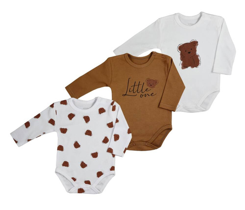 Little One 3 pak Body niemowlęce Koala