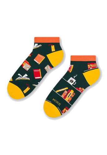 035 Zakostki Męskie Asymetryczne More - zielony 009