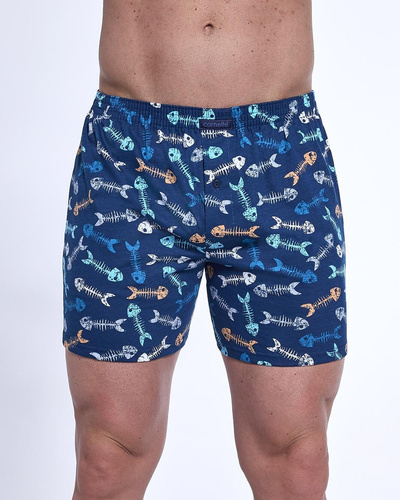 945/08 Bokserki męskie Cornette 3-pak | Luźny fason, bawełna, rozporek na guzik