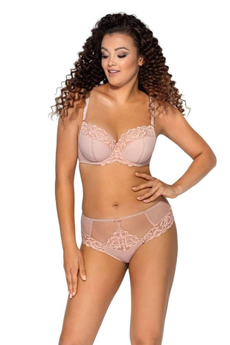 1992 Biustonosz półusztywniany Maxi Ava - różowy