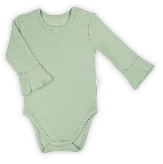 187099 Bibi Body z długim rękawem Nicol - miętowy