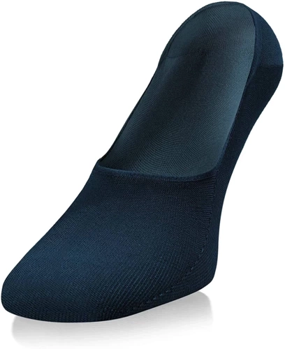 Stopki męskie niewidoczne mokasynki balerinki Sesto Senso granatowy