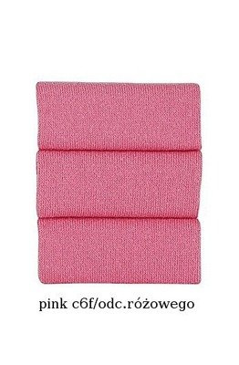 Rajstopy W28.00 Kids bawełniane gładkie - pink/ odc. różowego