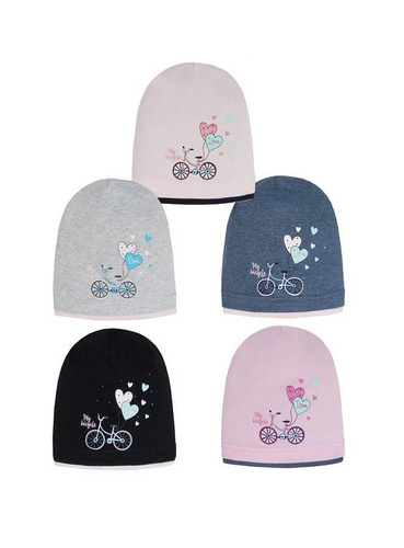 44-113 Czapka dziecięca AJS mix-kolor