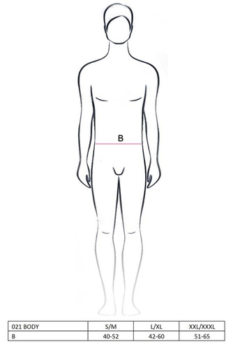 021 Body męskie Passion czarny