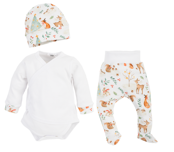 3319 Christmas Animals Wyprawka 3-częściowa Marija