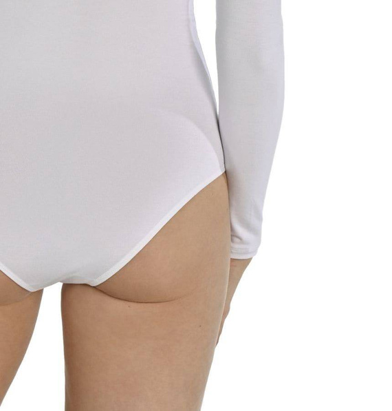 2445 Janett body damskie z półgolfem  Teyli - white 