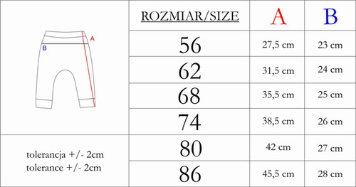 213016 Spodnie niemowlęce "Nelly" Nicol - różowy